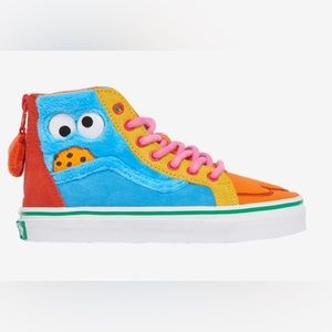 Vans SK8 Hi Zip Sesame Street Size 2